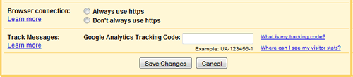 Google Analytics para Gmail