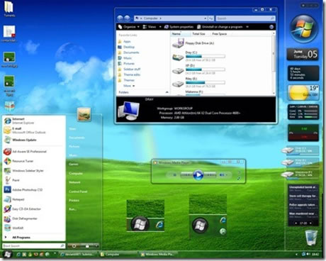 Themes para Windows Vista Gratis