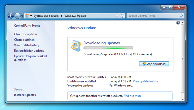Descargar Service Pack 1 Windows 7