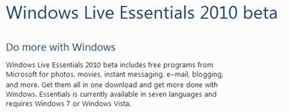 Windows Live Wave 4 será incompatible con Windows XP