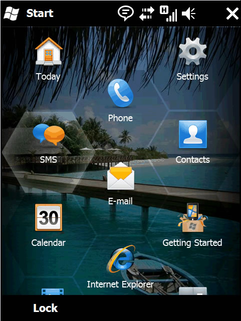 Windows Mobile 6.5 Screenshoots