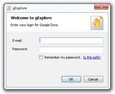gExplore Windows con Google Docs