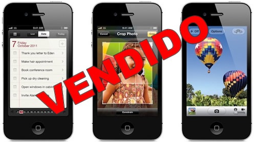iPhone 4S impuso record de ventas en su primer fin de semana