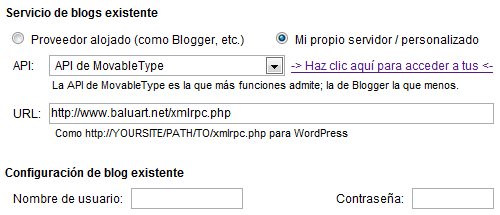 Google Docs a Wordpress