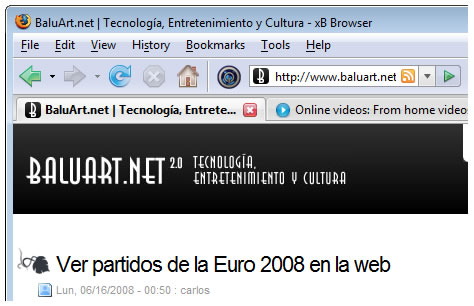 xB Browser, el navegador anónimo