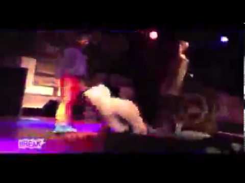 Paso de baile termina en tremendo Fail!