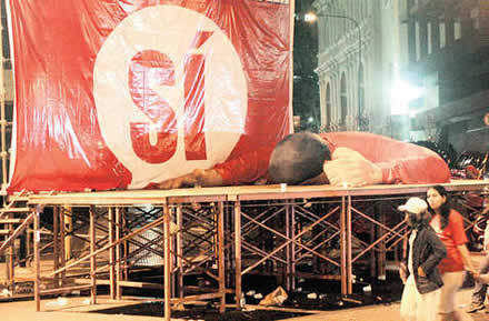 La caída de Chávez