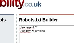 Crea tus ficheros Robots.txt online