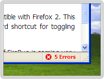 Firebug Errores