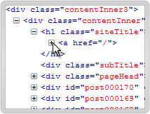 Firebug HTML