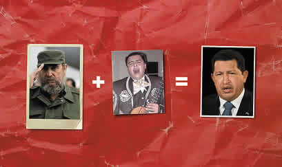 Fidel + Charro = Chavez