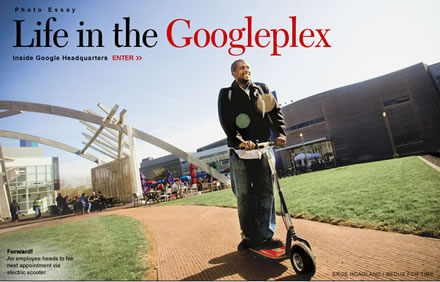 Google por dentro: La vida en Googleplex (Videos)