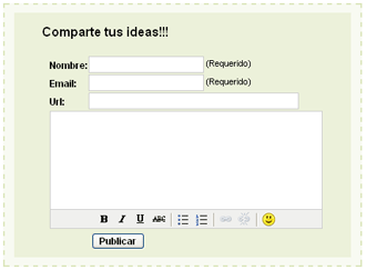 Nuevo sistema de comentarios