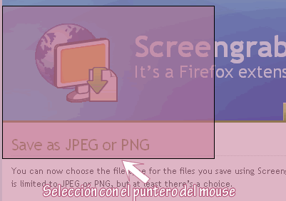 ScreeGrab! Grabar página web completa