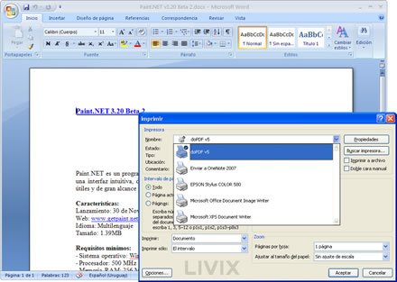 Crear PDF de Word, Excel, Power Points o emails