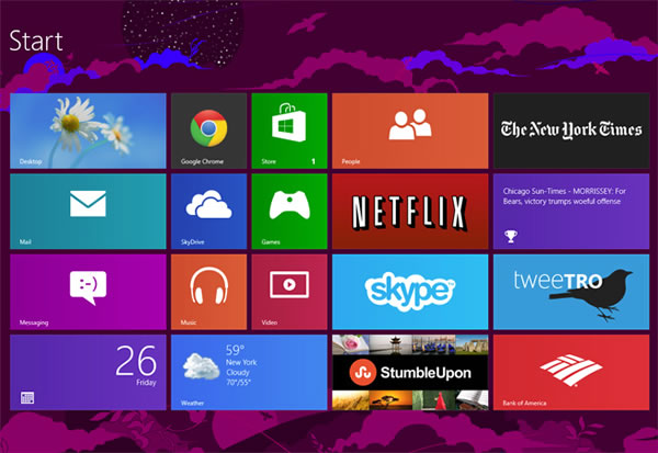 Los precios de Windows 8, a partir de febrero