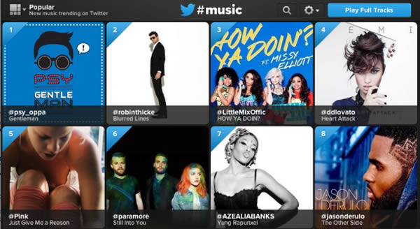 Twitter Music: El nuevo servicio de música de Twitter