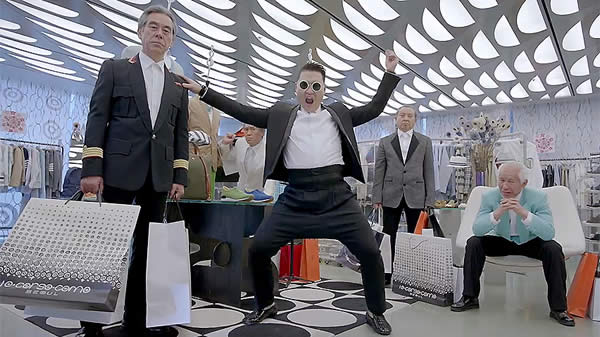 Video Gentleman de Psy también impone récord Video Gentleman de Psy también impone récord