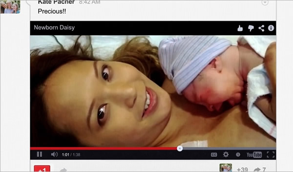 Anuncio del Día de las Madres de Google (con esmero en Google Plus)