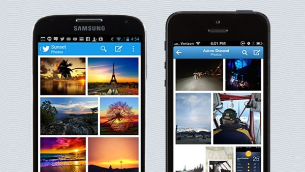 Twitter actualiza su aplicación móvil con Galería de Fotos