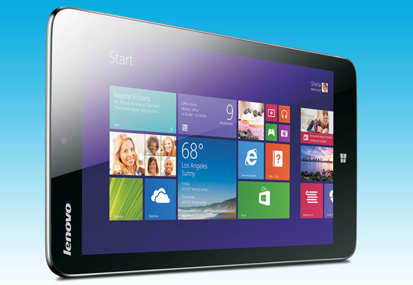 Lenovo lanza la primera tablet Windows 8.1 de 8 pulgadas