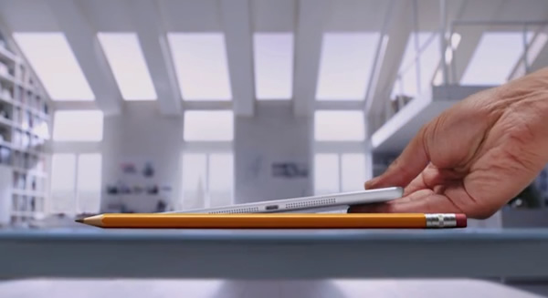 Con ustedes: El primer anuncio del iPad Air de Apple