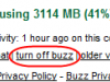 Cómo desactivar Google Buzz