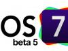 Apple lanza el iOS 7 Beta 5 para desarrolladores