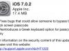 iOS 7 se actualiza y corrige error de seguridad