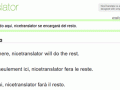 Nice Translator, traducción en línea