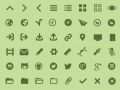 Iconos tipográficos de MFG Labs, elegantes y gratuitos