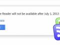 Google Reader desaparecerá el 1ero de Julio!