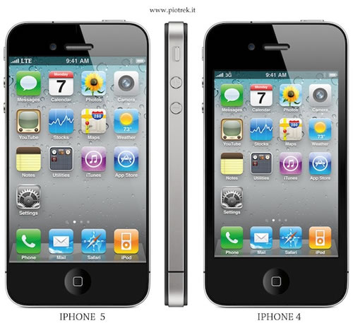 Posibles imágenes del iPhone 5