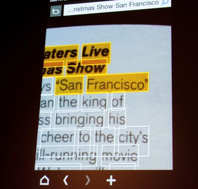 Bing y Android: Live Search