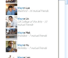 Facebook Search