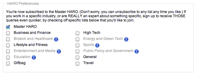 Haro Email Marketing