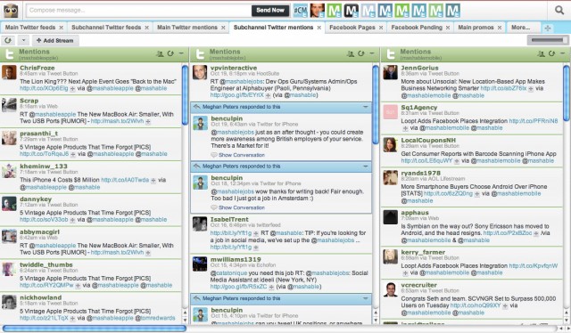 HootSuite con varias cuentas