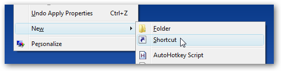 Nuevo Shortcut
