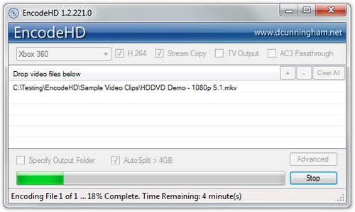 EncodeHD, para convertir videos a formato para móviles y más