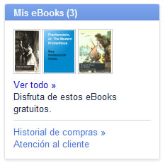 Mis libros electrónicos