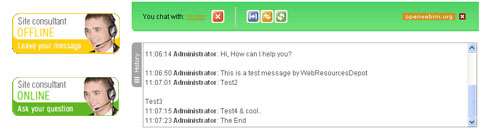 Open Web Messenger: Live Person Gratis