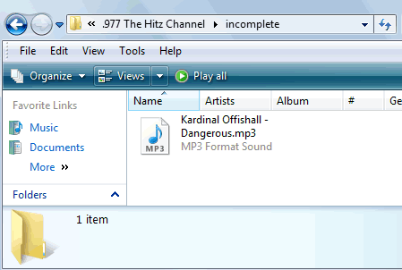 Mp3 grabado