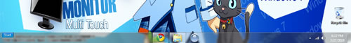 TaskDock, para centrar los iconos de la barra de tareas de Windows 7