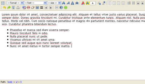 Xinha, editor HTML Online Open Source