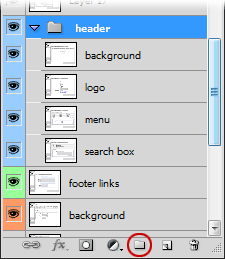 Administrar capas con Photoshop