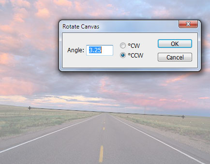 Rotar imágenes con Photoshop