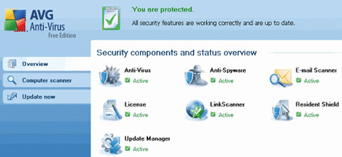 AVG Free Anti-Virus 2008 Gratis