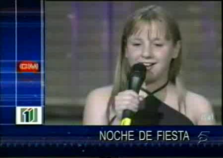 Chiste colorado, por una niña en la tv