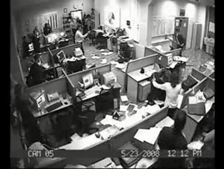 Furia en la oficina