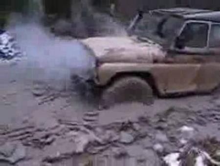 Poderoso vehiculo ruso